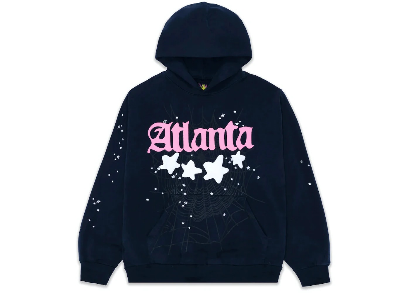 Sp5der Atlanta Hoodie Navy - Unlocked Vault Inc