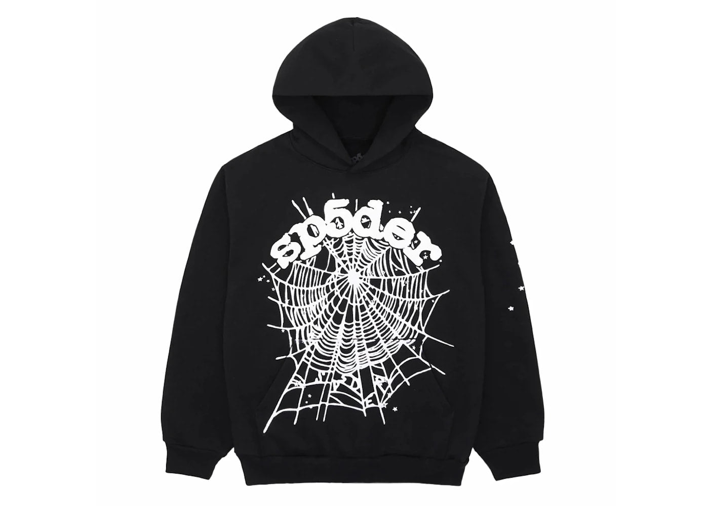 Sp5der OG Web Hoodie Black - Unlocked Vault Inc